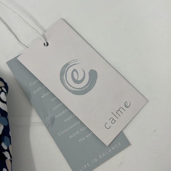 Johnny Was Calme 2X Workout Set Endurance High Waist/Removable cups bra - Picture 8 of 9